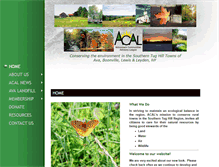 Tablet Screenshot of conserveruraltowns.org